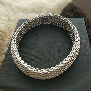 Tiffany & Co. Sterling Silver Mesh Bracelet